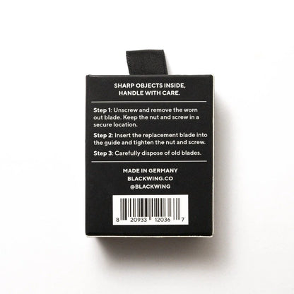 Replacement Blade for Blackwing One-Step Long Point Sharpener, Set of 3