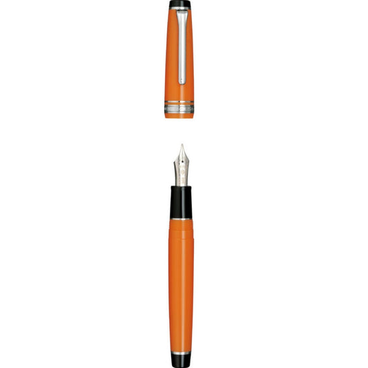 Orange, Professional Gear Color Fountain Pen, F Nib