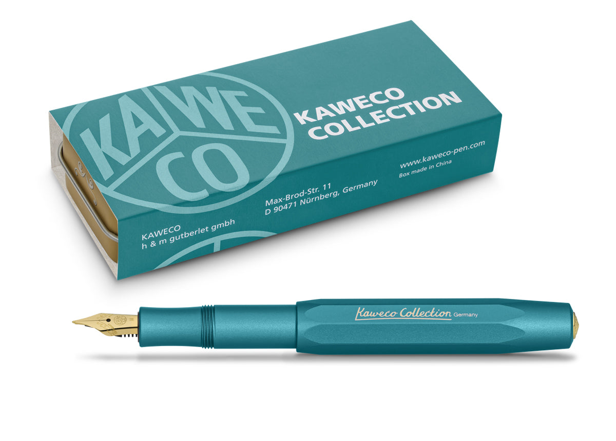 Kaweco COLLECTION, Iguana Blue, Fountain Pen