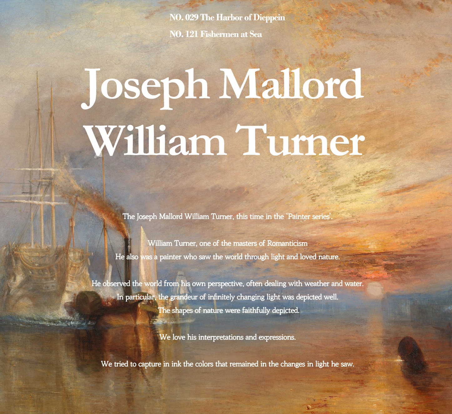 Fishermen at Sea, Painter Series Standard Ink, 25ml Ink