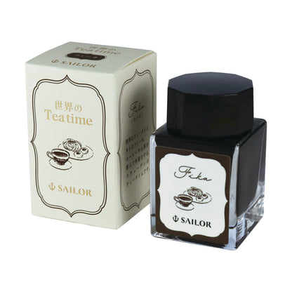 [Limited Edition] SAILOR, Teatime Around the World, FIKA Coffee, Bottled Ink for Fountain Pen