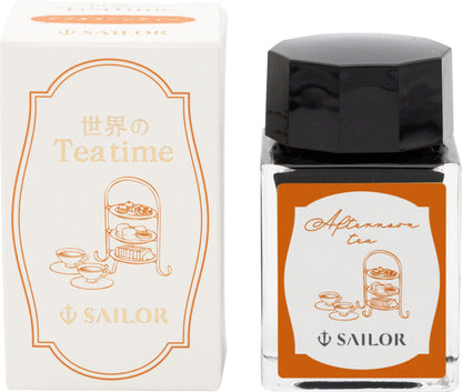 [Limited Edition] SAILOR, Teatime Around the World, Afternoon Tea, Bottled Ink for Fountain Pen