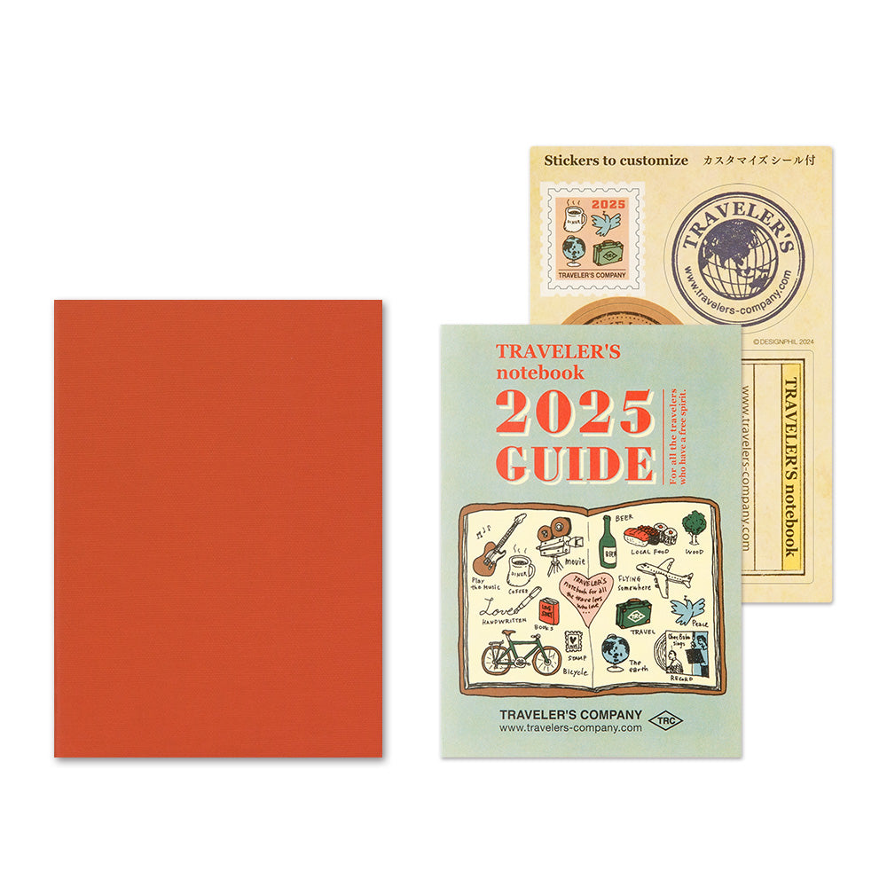 TRAVELER'S notebook, 2025 Monthly, Refill Passport Size