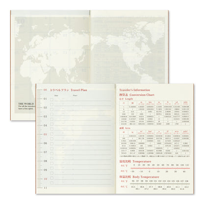 TRAVELER'S notebook, 2025 Monthly, Refill Passport Size