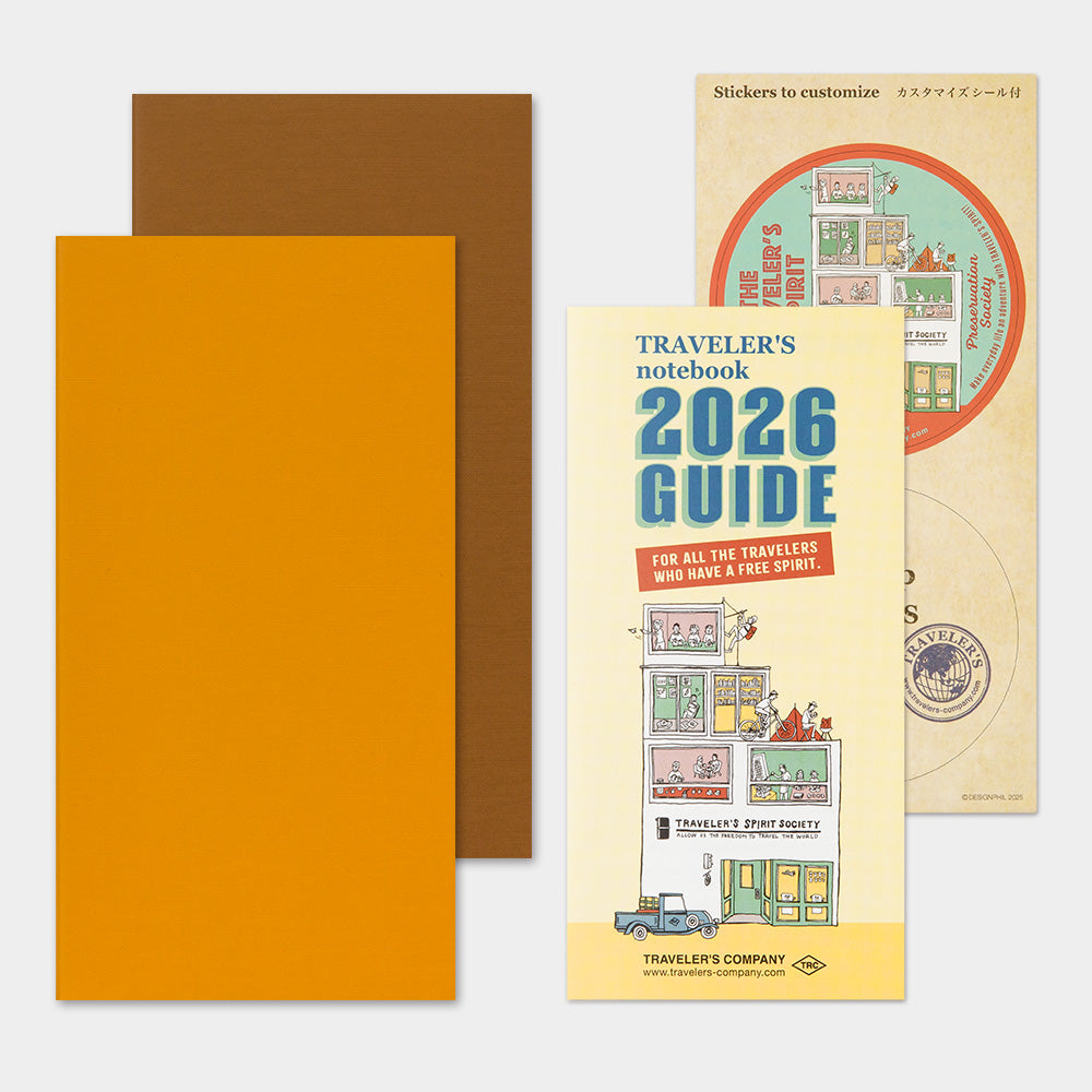 TRAVELER'S notebook, 2026 Weekly Vertical, Refill Regular Size