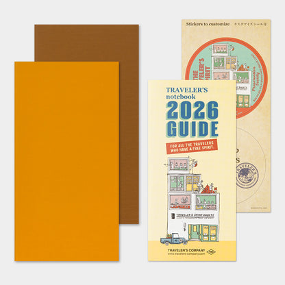TRAVELER'S notebook, 2026 Weekly Vertical, Refill Regular Size