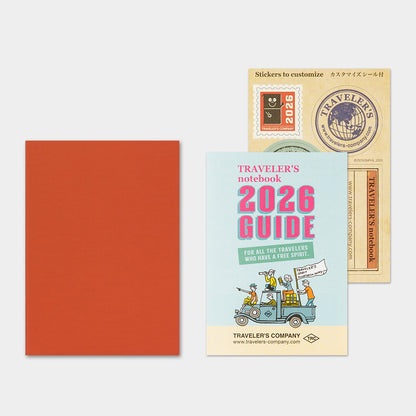 TRAVELER'S notebook, 2026 Monthly, Refill Passport Size
