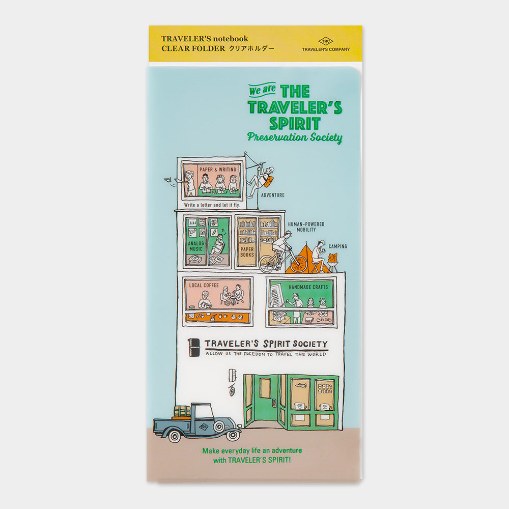 TRAVELER'S notebook, Clear Folder 2026, Regular Size