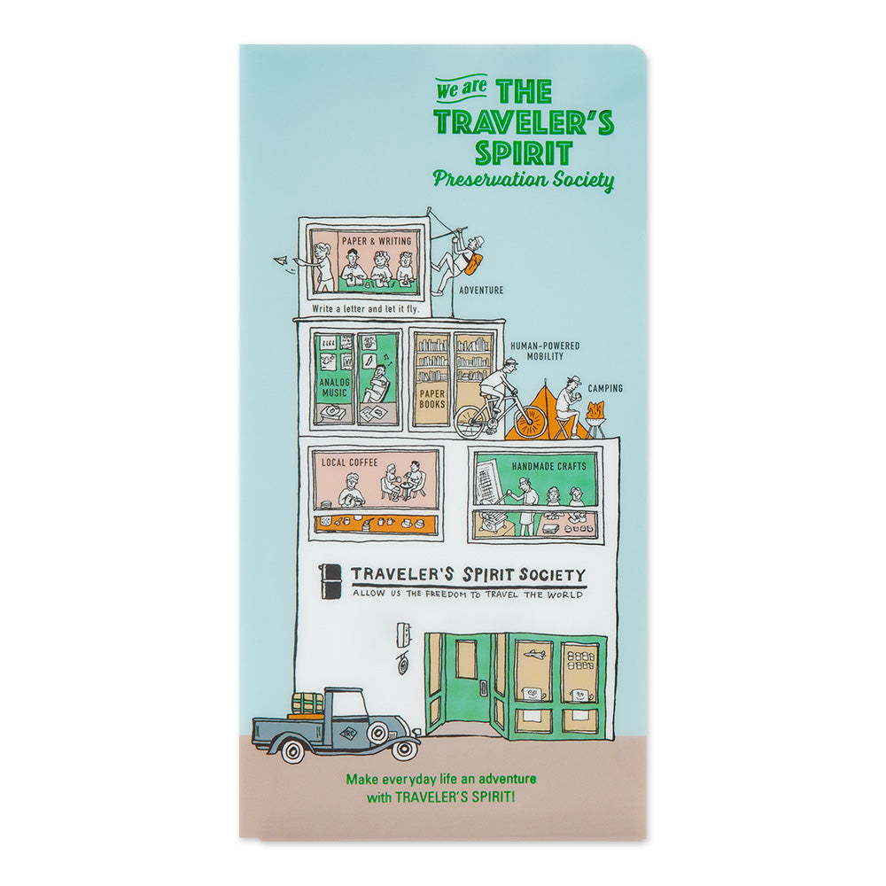 TRAVELER'S notebook, Clear Folder 2026, Regular Size