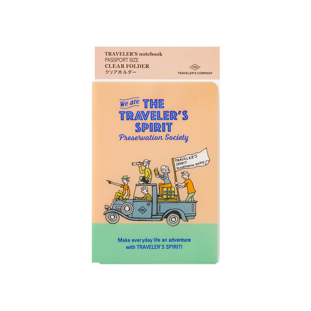 TRAVELER'S notebook, Clear Folder 2026, Passport Size