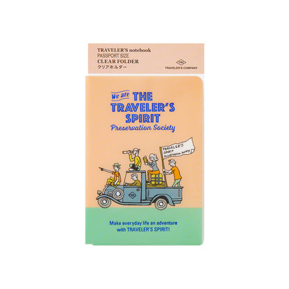 TRAVELER'S notebook, Clear Folder 2026, Passport Size