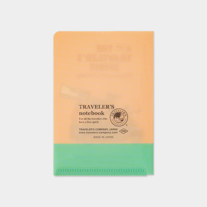 TRAVELER'S notebook, Clear Folder 2026, Passport Size