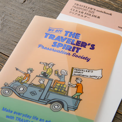 TRAVELER'S notebook, Clear Folder 2026, Passport Size