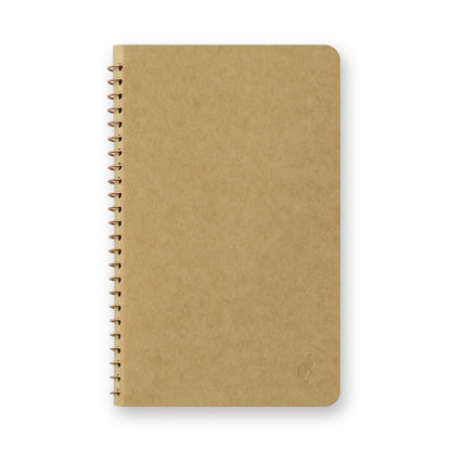 A6 Slim DW Kraft, SPIRAL RING NOTEBOOK