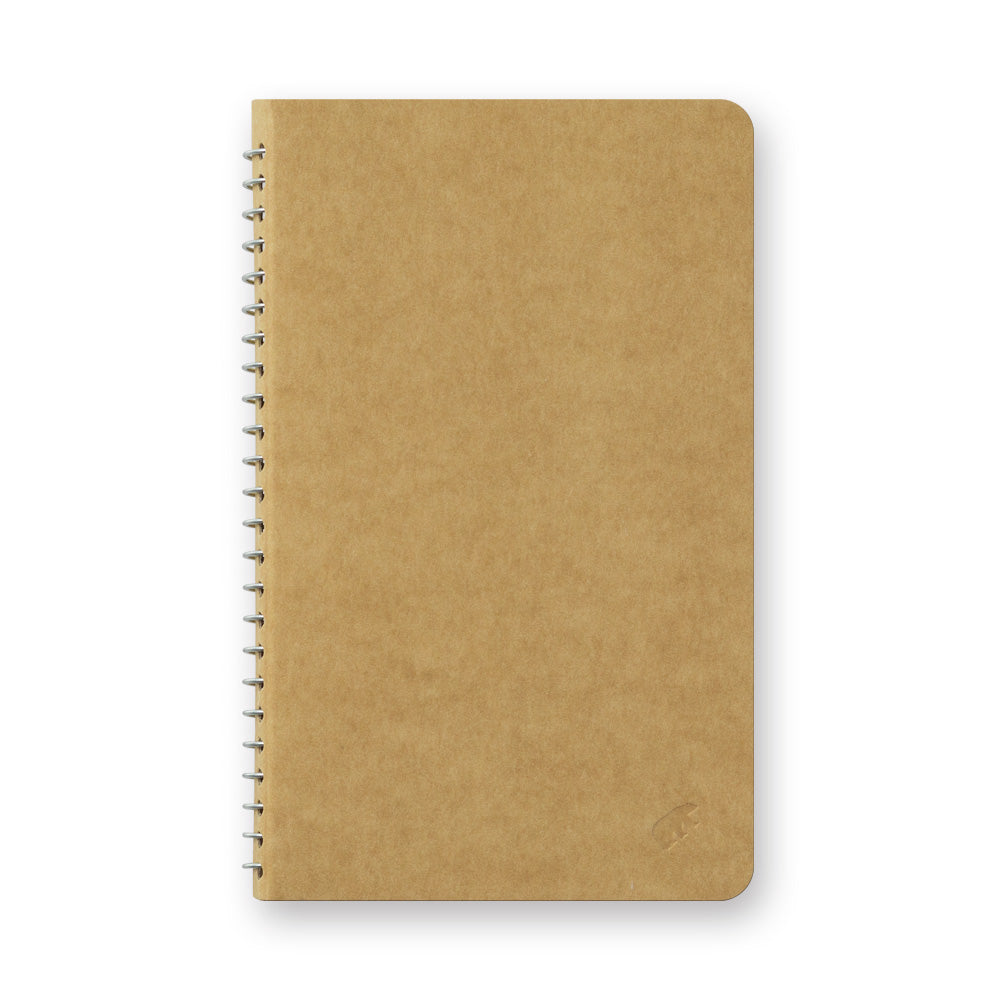 A6 Slim Blank MD Paper White, SPIRAL RING NOTEBOOK