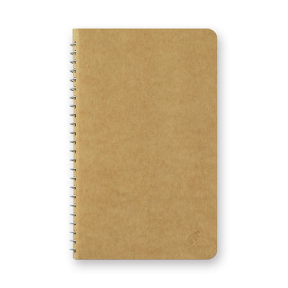 A6 Slim Blank MD Paper White, SPIRAL RING NOTEBOOK