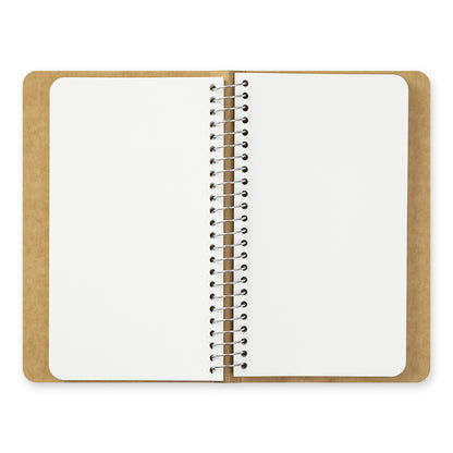 A6 Slim Blank MD Paper White, SPIRAL RING NOTEBOOK