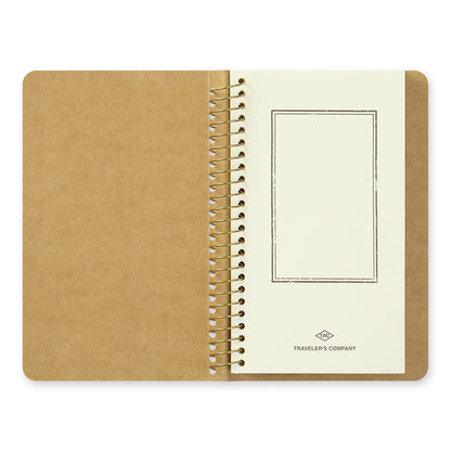 A6 Slim Paper Pocket, SPIRAL RING NOTEBOOK