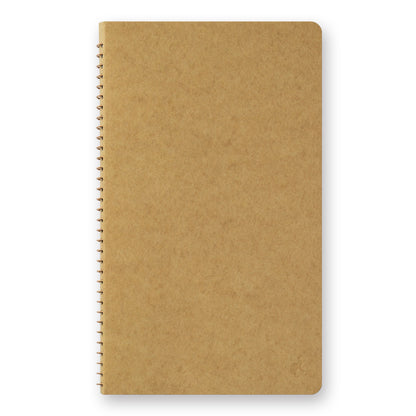 A5 Slim DW Kraft, SPIRAL RING NOTEBOOK