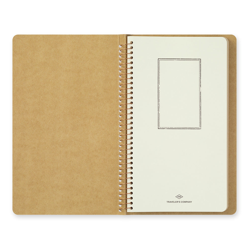A5 Slim DW Kraft, SPIRAL RING NOTEBOOK