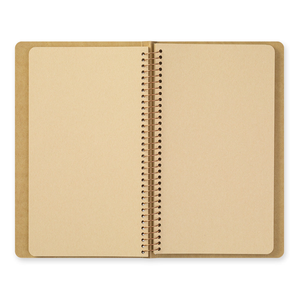 A5 Slim DW Kraft, SPIRAL RING NOTEBOOK