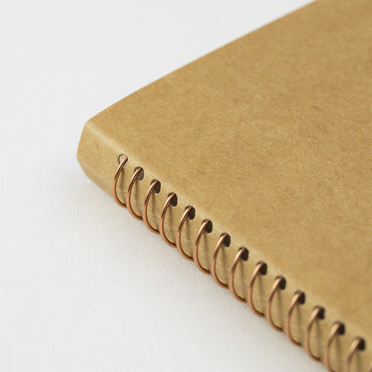 A5 Slim DW Kraft, SPIRAL RING NOTEBOOK