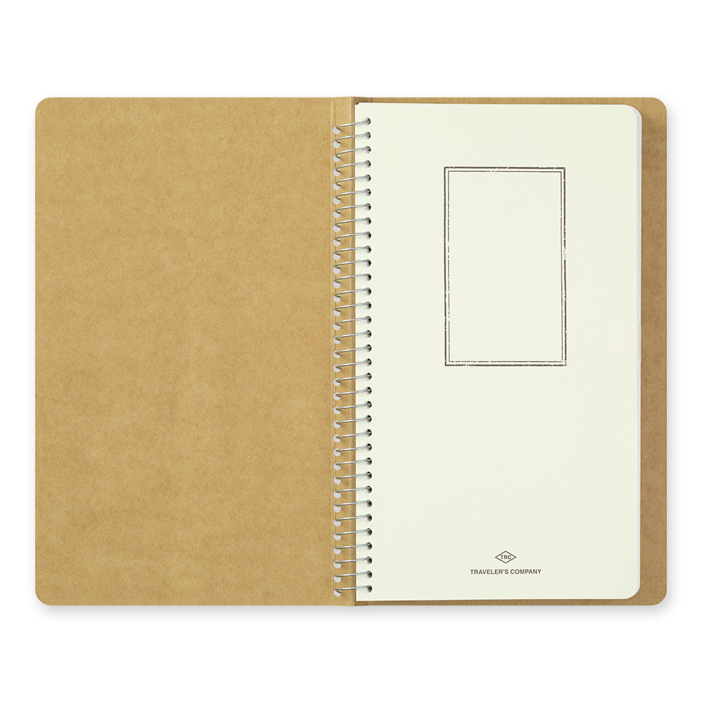 A5 Slim Blank MD Paper White, SPIRAL RING NOTEBOOK