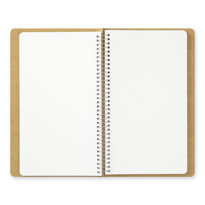 A5 Slim Blank MD Paper White, SPIRAL RING NOTEBOOK