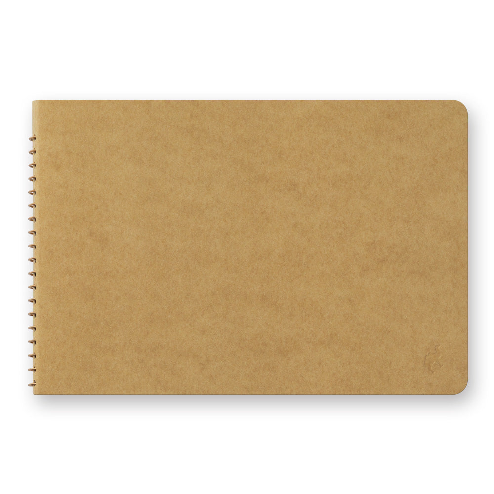 B6 Blank DW Kraft Paper, SPIRAL RING NOTEBOOK