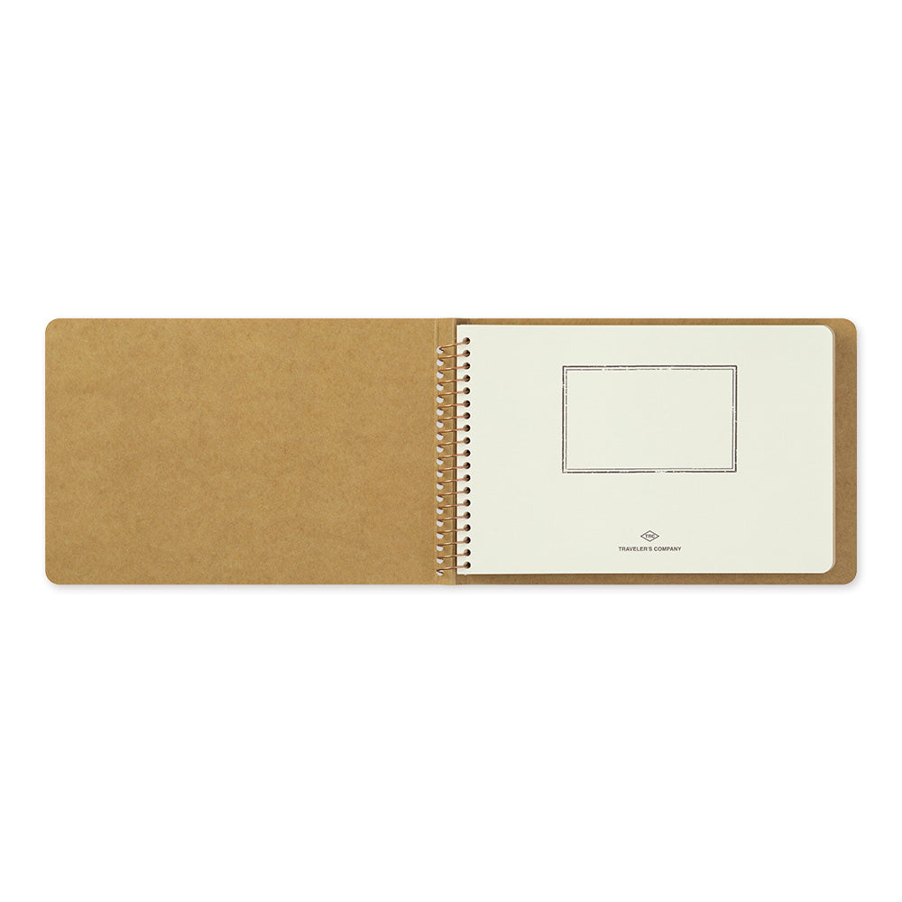 B6 Blank DW Kraft Paper, SPIRAL RING NOTEBOOK