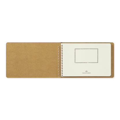 B6 Blank DW Kraft Paper, SPIRAL RING NOTEBOOK