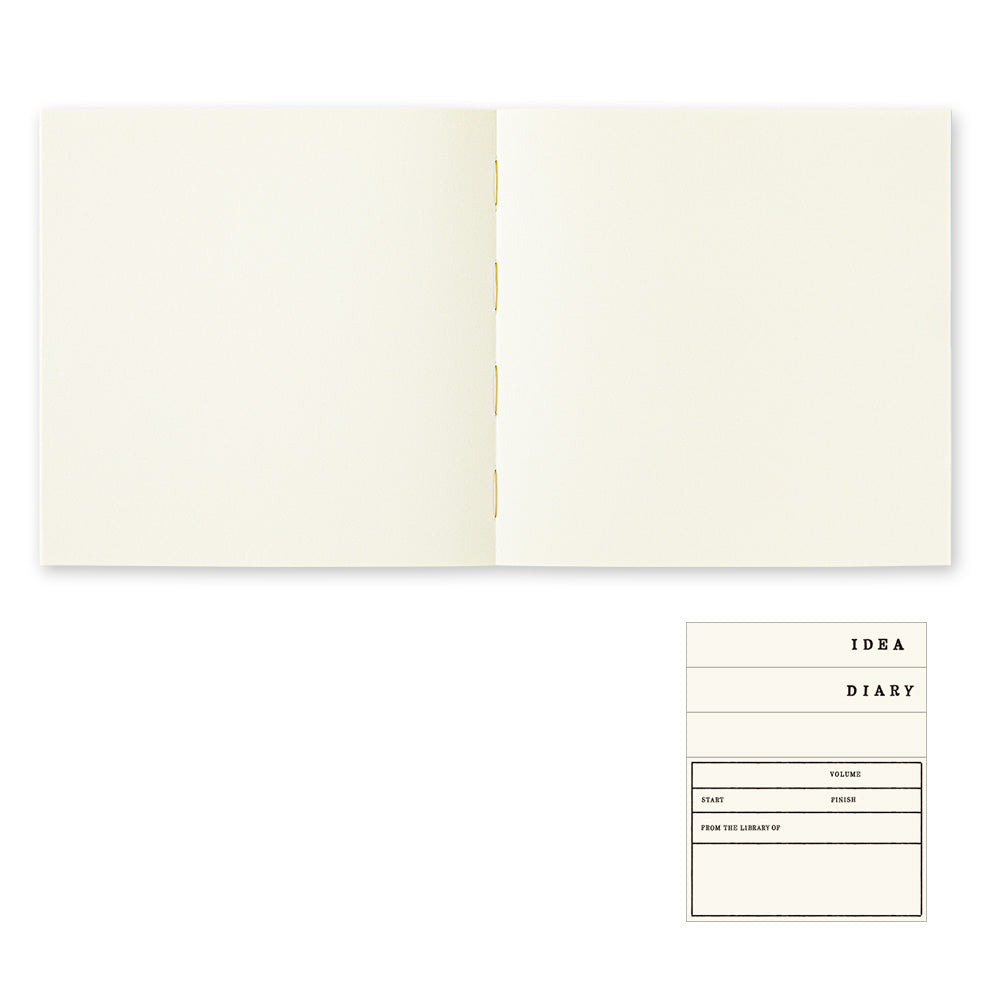 MD Notebook Thick, A5 Square, Blank