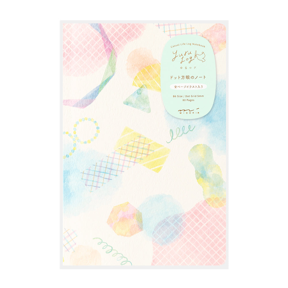 Watercolor, Yuru Log Notebook B6