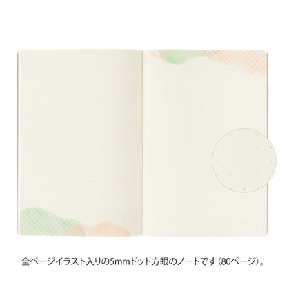 Watercolor, Yuru Log Notebook B6