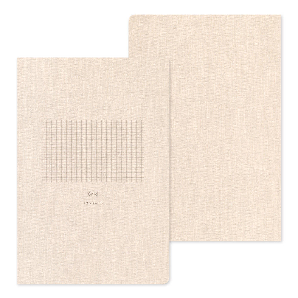 Grid 2x2mm, Yuru Log Notebook B6