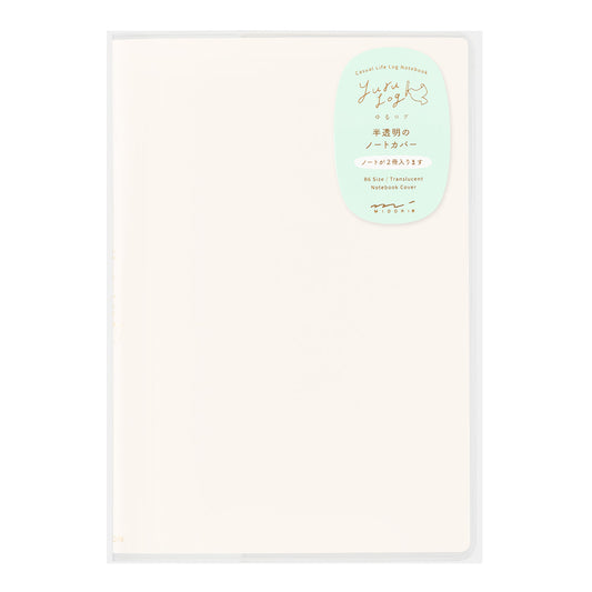 PVC Notebook Cover B6, Yuru Log