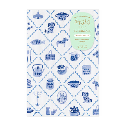 Blue Nordic, Yuru Log Notebook B6