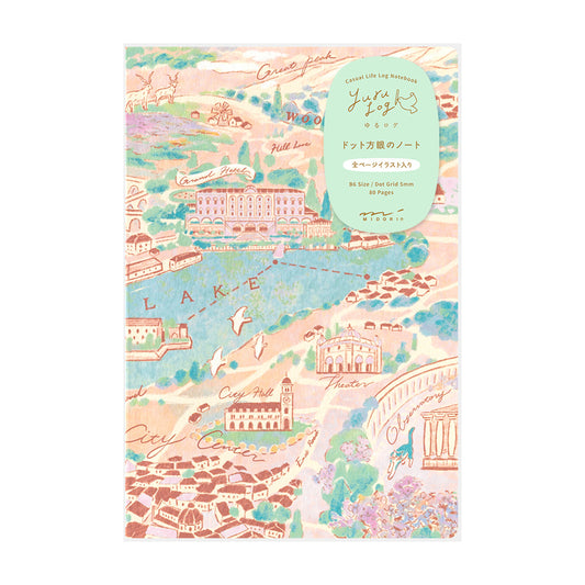 Travel & Hotel, Yuru Log Notebook B6