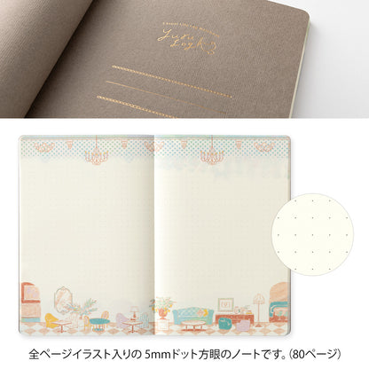 Travel & Hotel, Yuru Log Notebook B6