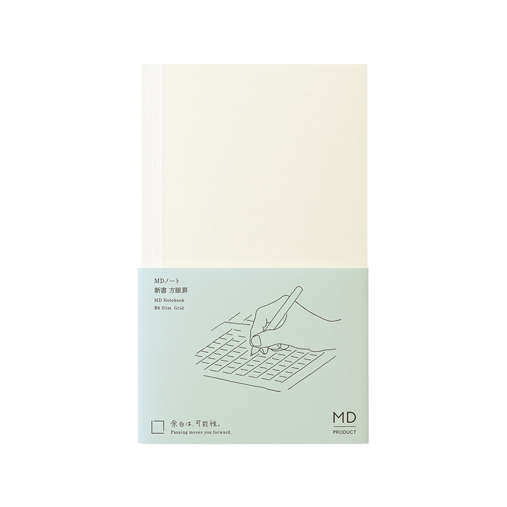 MD Notebook, B6 Slim, Grid