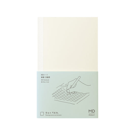 MD Notebook, B6 Slim, Grid