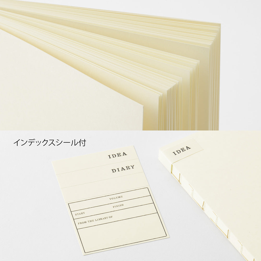 MD Notebook Thick, A5 Square, Blank