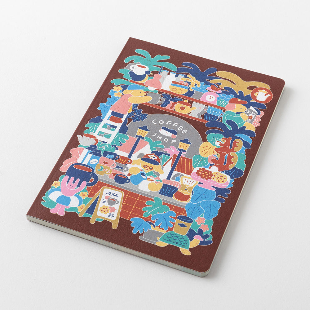 Coffee Shop, Yuru Log Notebook B6