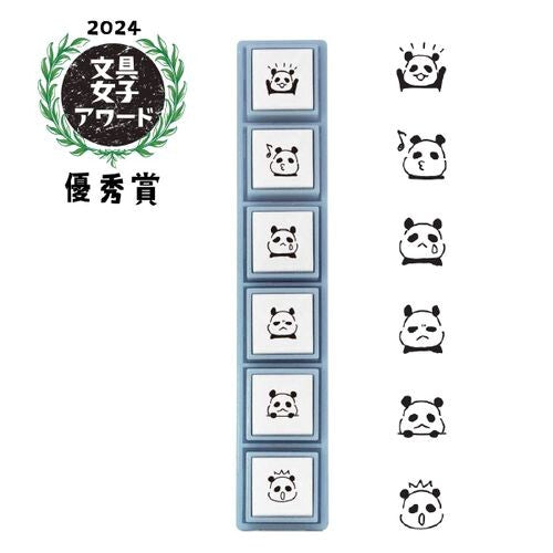 Panda, Pochitto Pick! Button Stamps