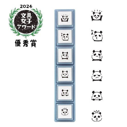 Panda, Pochitto Pick! Button Stamps