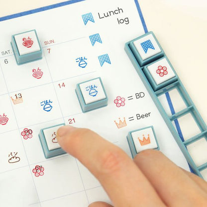 Frame and Case for Pochitto Pick! Button Stamps