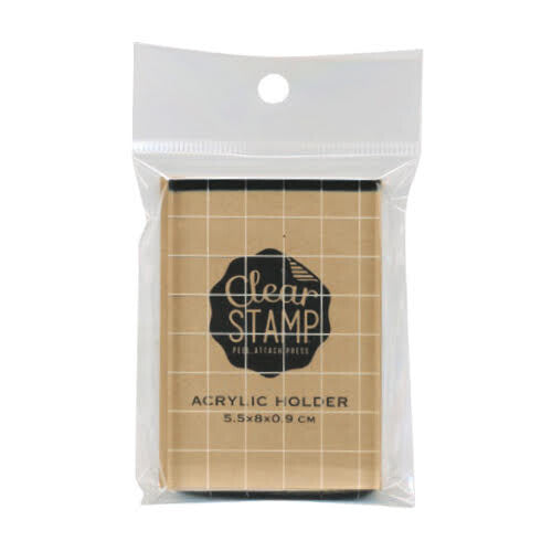 亞加力膠塊H｜方眼｜55 X 80 X 9mm