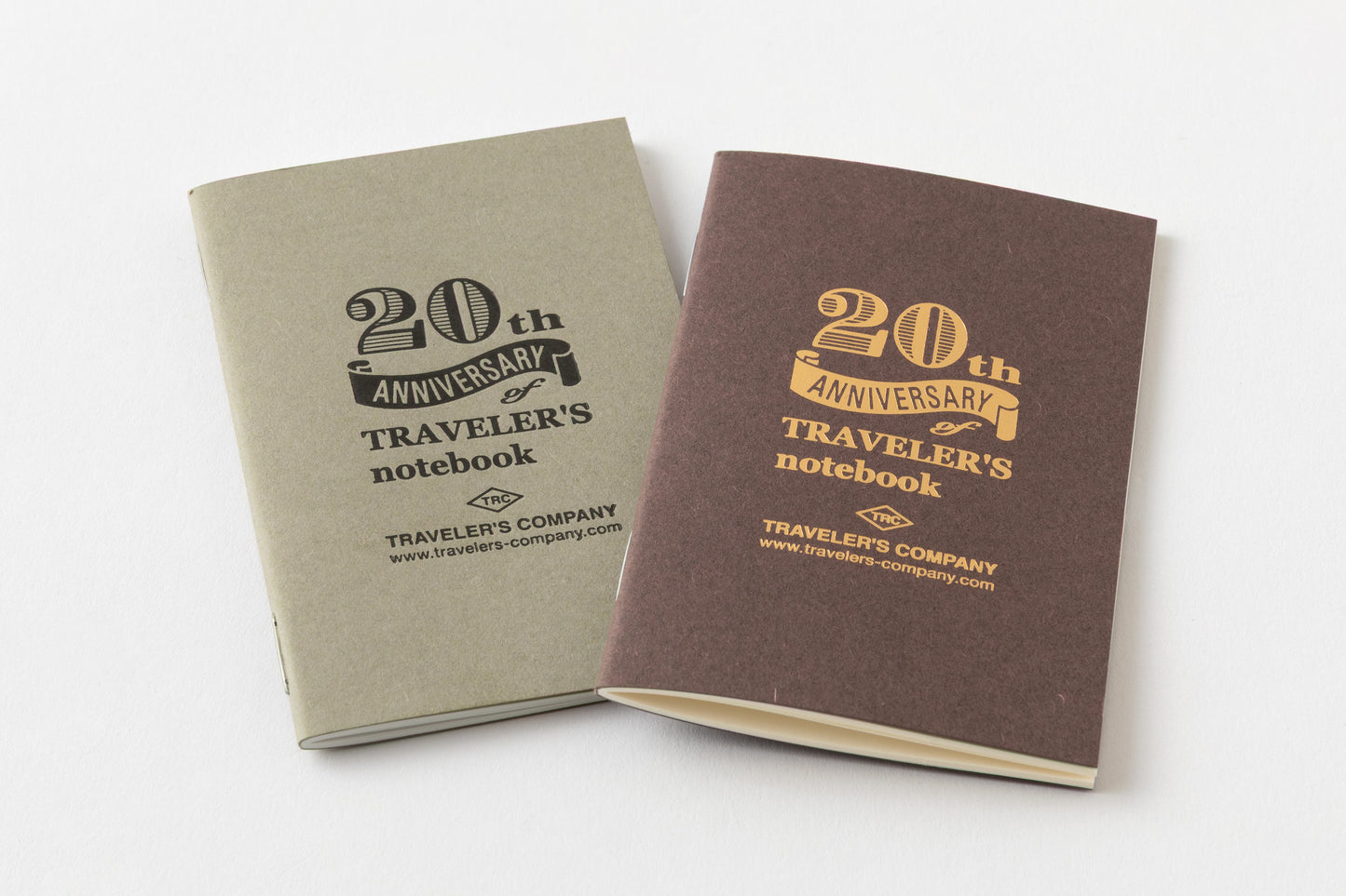 *Pre-Order* TRAVELER'S notebook, Card Size 20th Anniversary Set Black