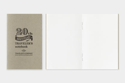 *Pre-Order* TRAVELER'S notebook, Card Size 20th Anniversary Set Brown