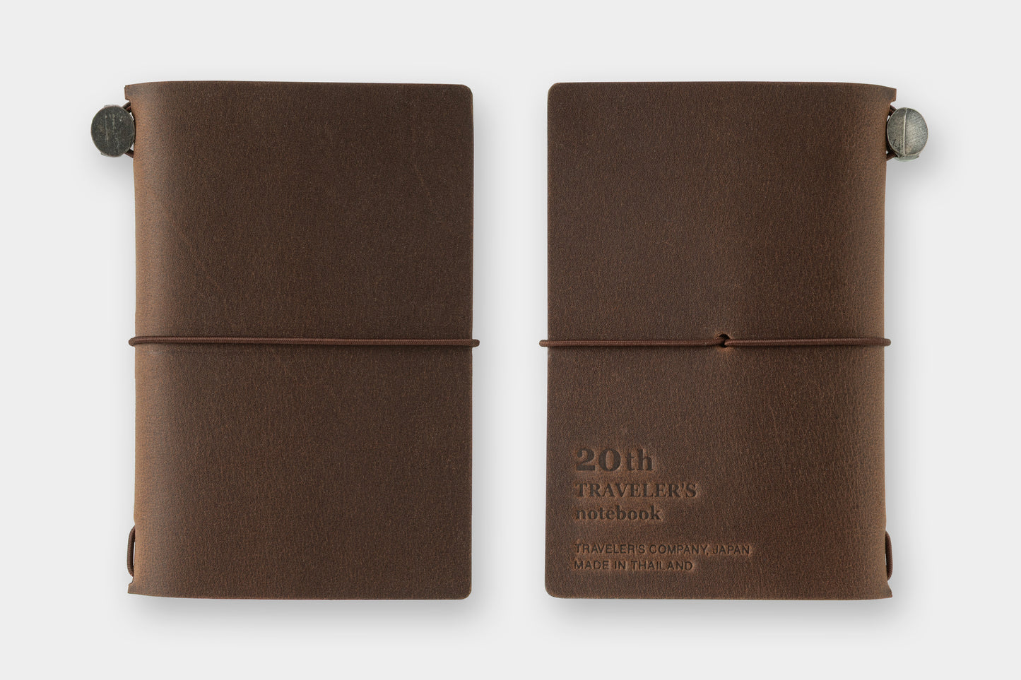 *Pre-Order* TRAVELER'S notebook, Card Size 20th Anniversary Set Brown